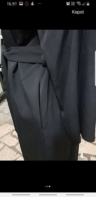 l Beden abaya sıyah