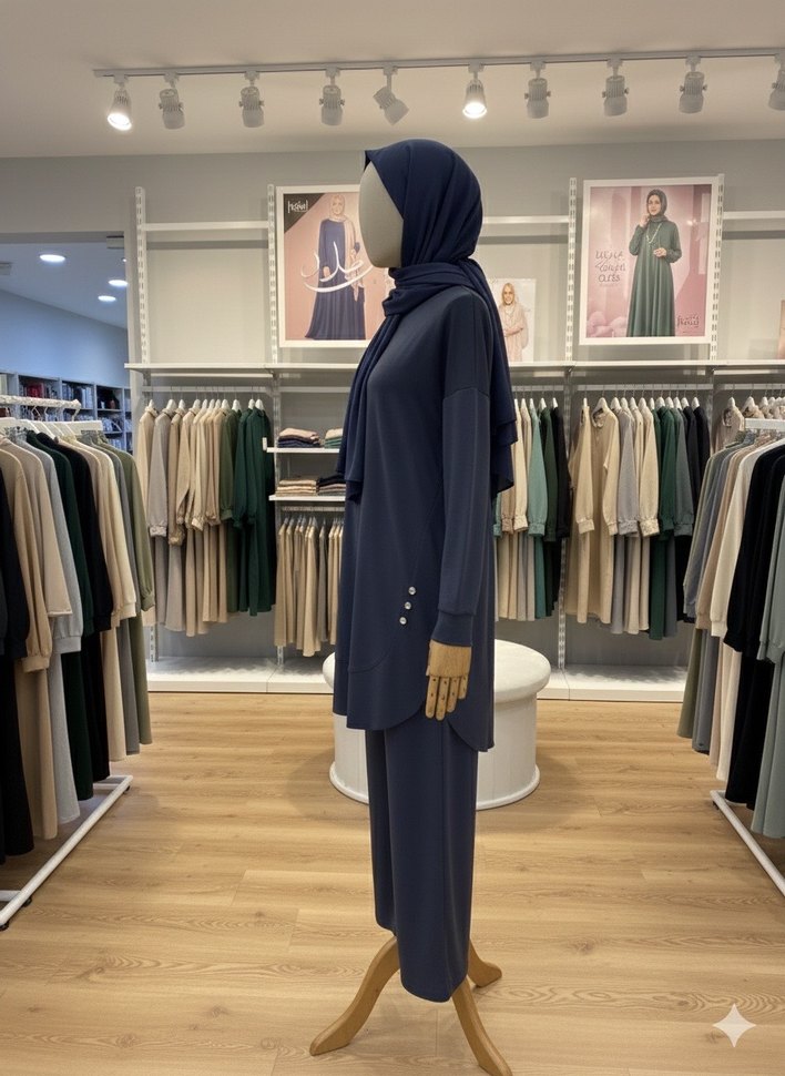 1. Sınıf Alt Üst Takım Pike Kumaş - Görsel 2