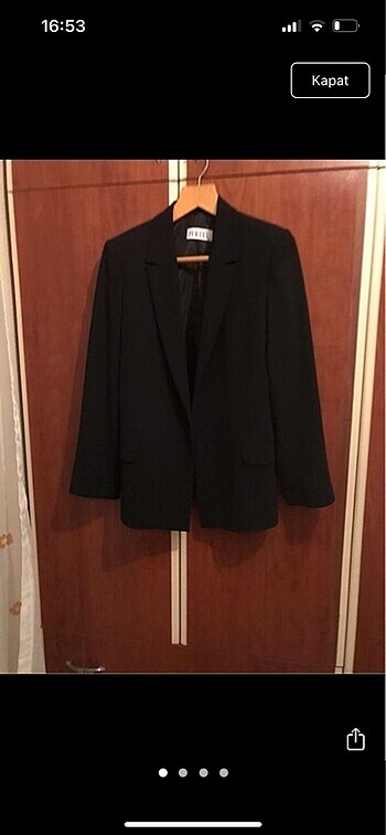 Siyah Blazer Ceket