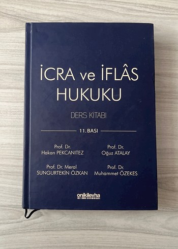 İcra ve İflas Hukuku Ders Kitabı 11. Baskı