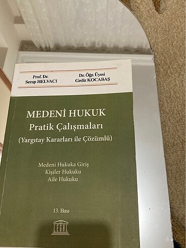 MEDENİ hukuk pratik çalışma serap helvacı