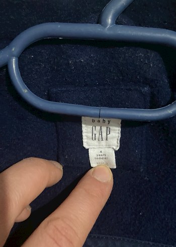 Düğmeli Lacivert Erkek Çocuk Kaban gap - Görsel 5