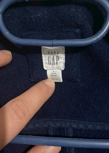 Düğmeli Lacivert Erkek Çocuk Kaban gap - Görsel 3