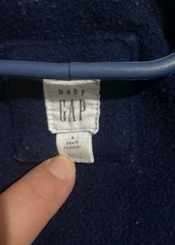 Düğmeli Lacivert Erkek Çocuk Kaban gap - Görsel 4