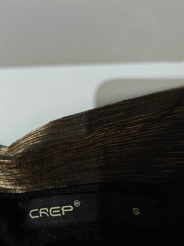 Kadın Kahverengi Pilili Uzun Keten Etek - Görsel 3