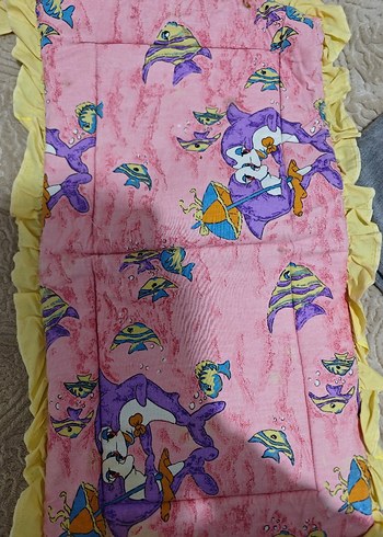 Çocuklar için Renkli Bağlama Desenli Uyku Seti - Görsel 3