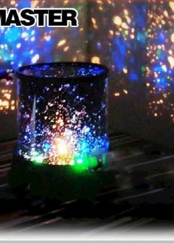 Renkli Yıldız Desenli Projektör - Görsel 2