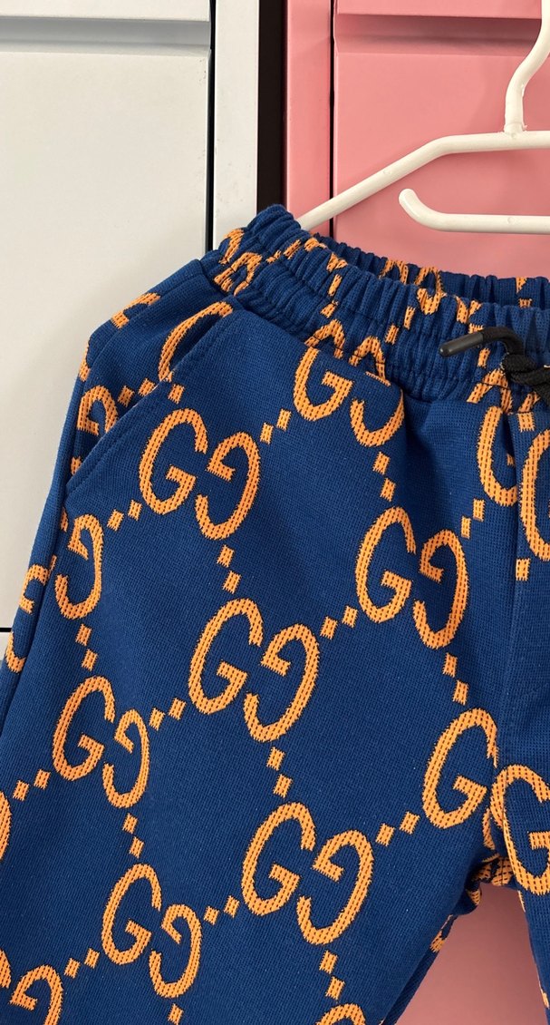 Erkek Çocuk Renkli Bağcıklı Rahat Pantolon ve üst takım - Görsel 2