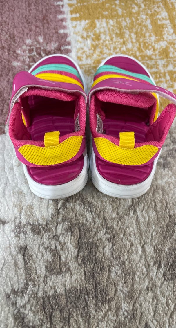 Renkli Bağcıklı Kız Çocuk Sandalet sıfır ürün - Görsel 3