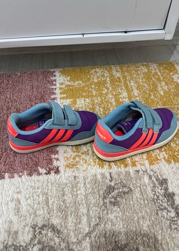 Kız Çocuk Çok Renkli Cırt Cırtlı Spor Ayakkabı - Görsel 2