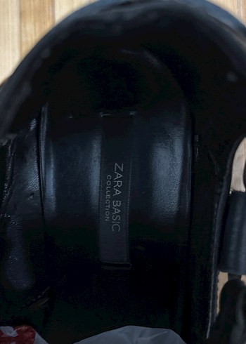 Zincir Detaylı Siyah Biker Deri Bot - Görsel 5