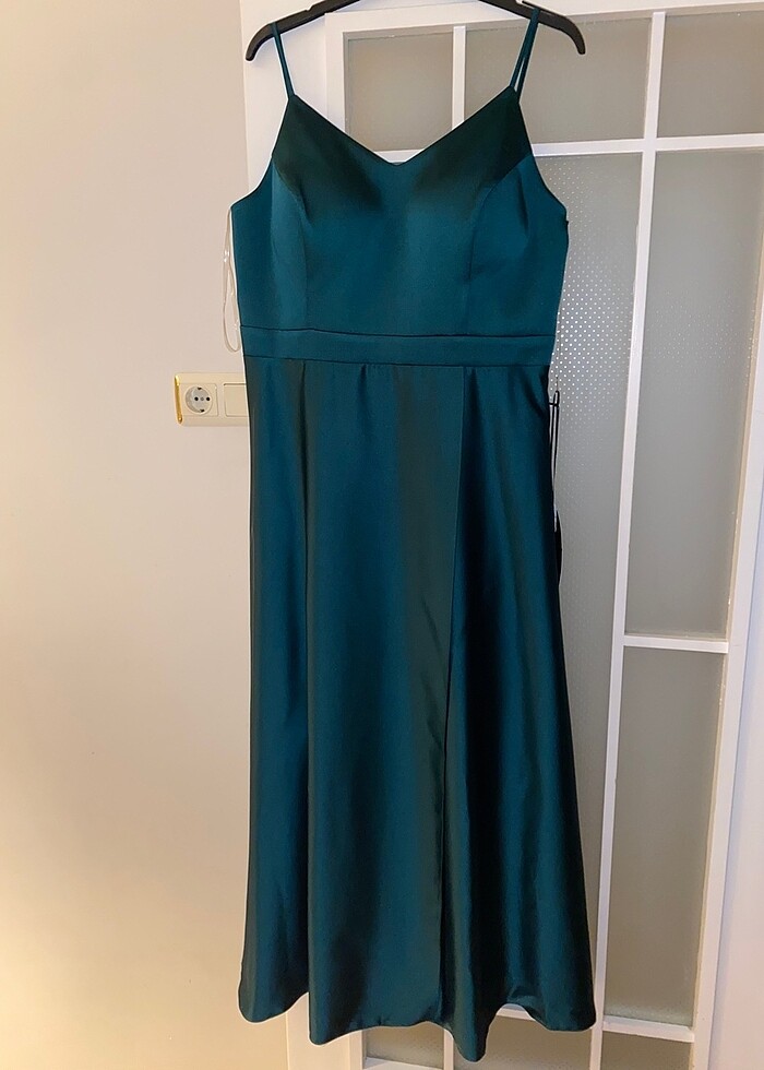 Saten elbise - Görsel 2