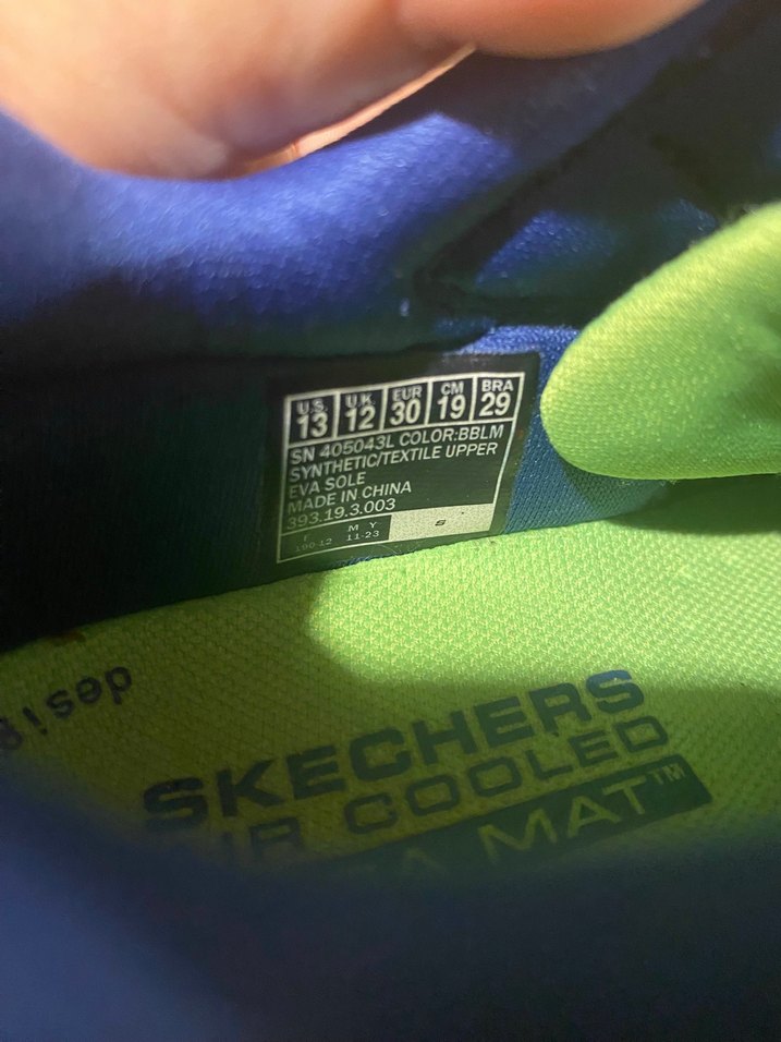 Erkek Çocuk Mavi Bağcıklı Spor Ayakkabı - Görsel 5