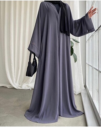 xxl Beden siyah Renk Abaya