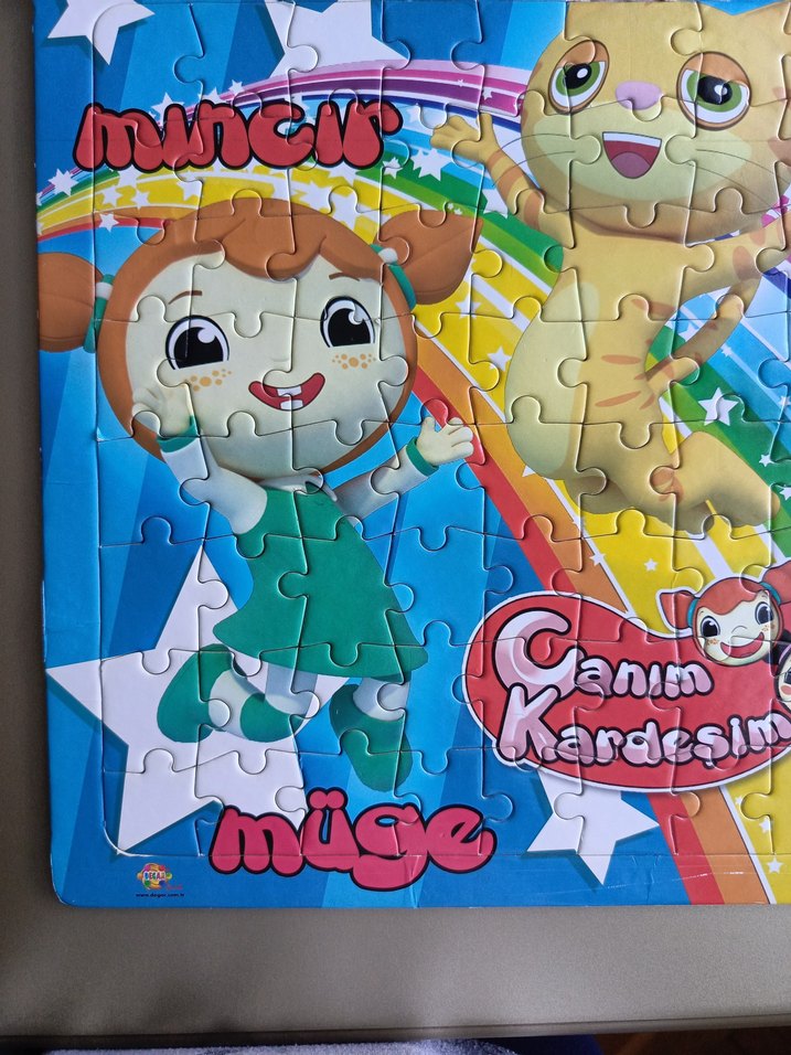 Canım kardeşim mine, Müge ve sevimli kedilerin mıncır Puzzle - Görsel 2