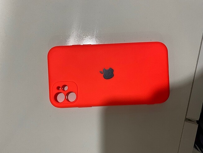 İphone 11 silikon kılıf turuncu