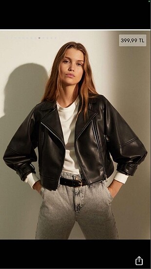 Mango model deri ceket