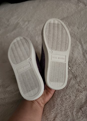 Çok Renkli Payetli Platform Kadın Spor Ayakkabı - Görsel 3