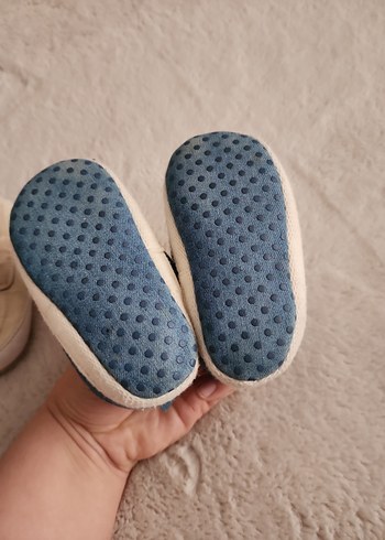 Mavi Erkek Bebek İlk Adım Ayakkabısı - Görsel 4