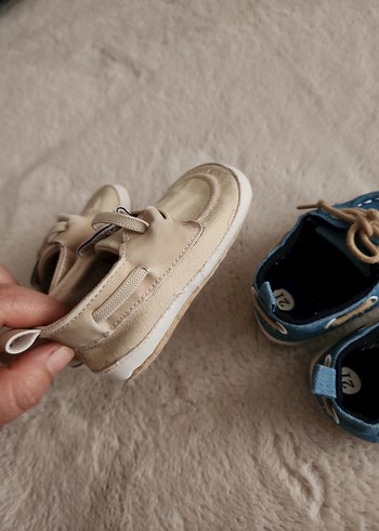 Mavi Erkek Bebek İlk Adım Ayakkabısı - Görsel 6