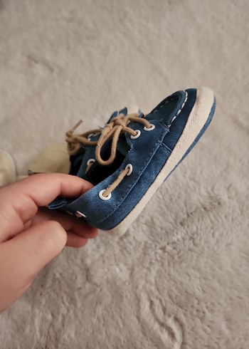 Mavi Erkek Bebek İlk Adım Ayakkabısı - Görsel 7