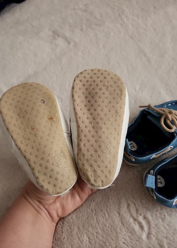 Mavi Erkek Bebek İlk Adım Ayakkabısı - Görsel 5