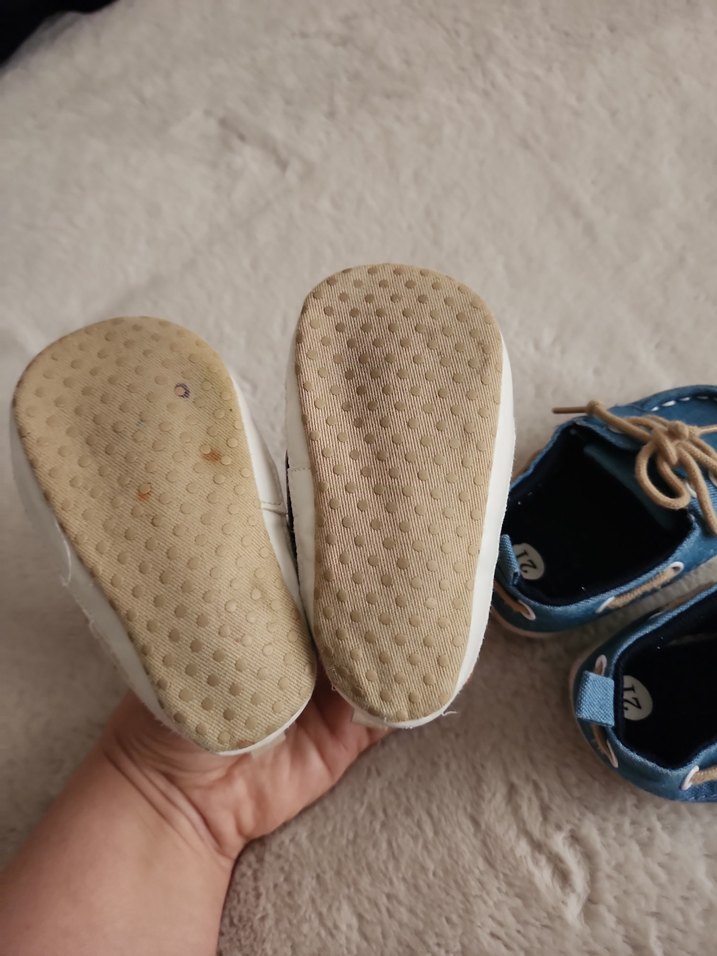 Mavi Erkek Bebek İlk Adım Ayakkabısı - Görsel 5