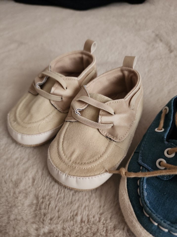 Mavi Erkek Bebek İlk Adım Ayakkabısı - Görsel 3