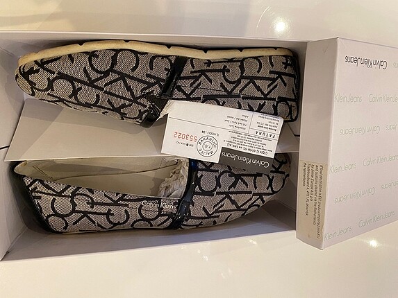 40 Beden gri Renk Calvin klein ayakkabi