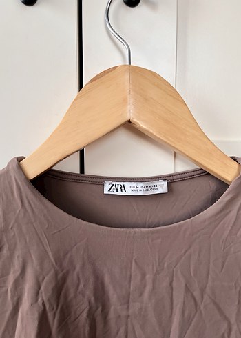 Zara poliamid crop - Görsel 4