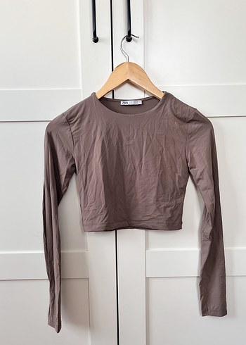 Zara poliamid crop - Görsel 2