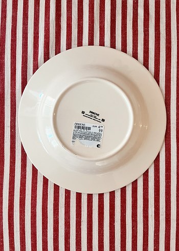 Zara Home Spiral Tasarımlı Sırlı Çukur Tabak