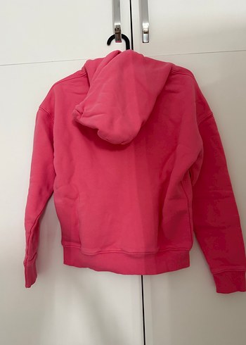 Tommy Jeans Pembe Kapüşonlu Sweatshirt - Görsel 3