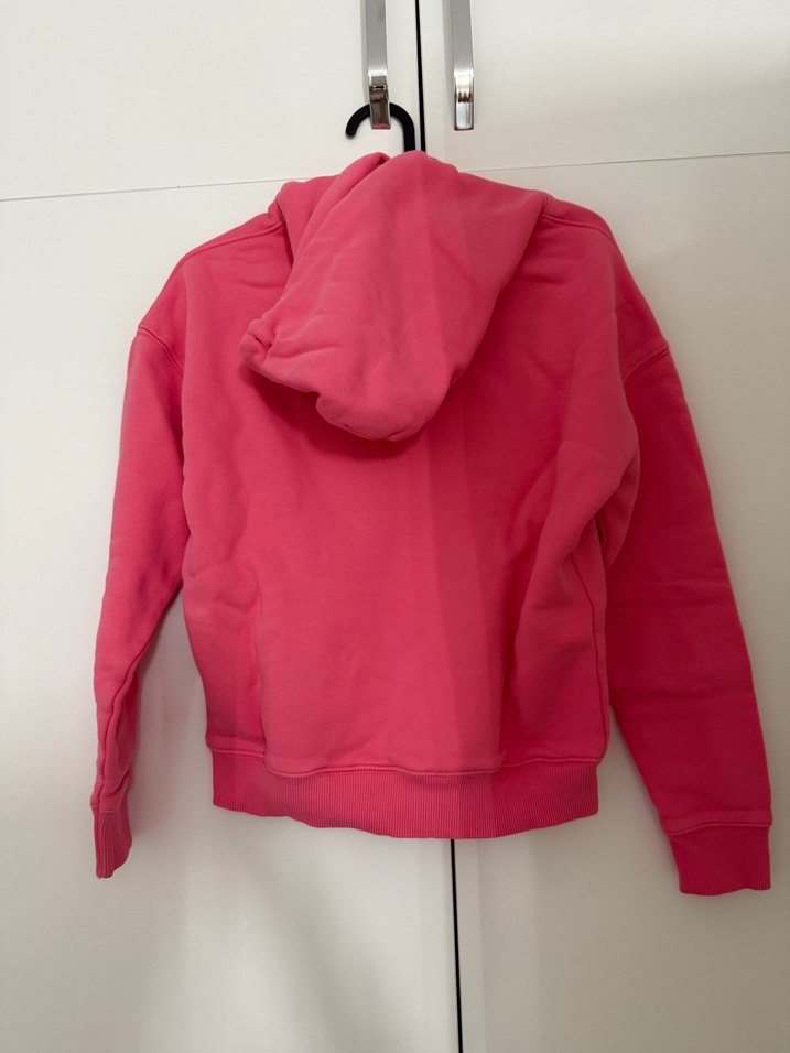 Tommy Jeans Pembe Kapüşonlu Sweatshirt - Görsel 3