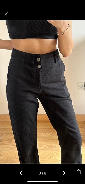 zara straight jean