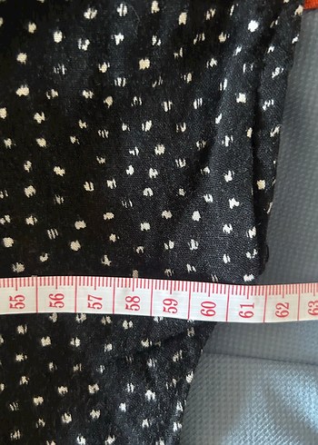 xl Beden LC Waikiki Siyah V Yaka Kısa Kollu Bluz