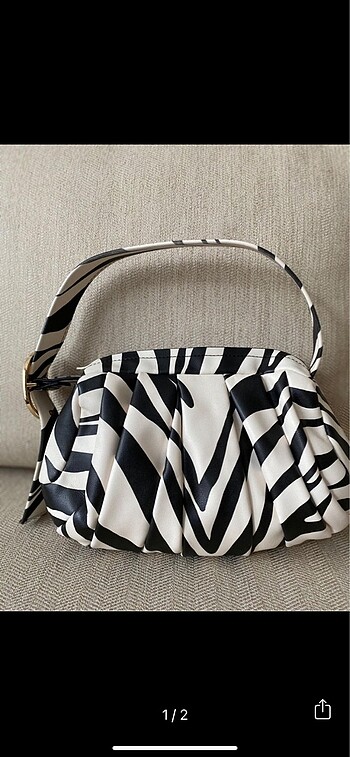 Zebra desen çanta