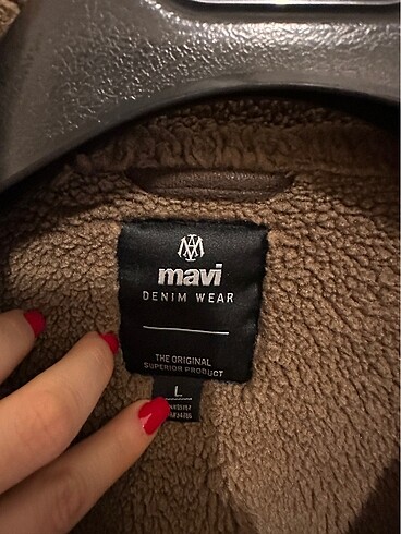 Mavi Jeans Erkek Kahverengi Suni Detaylı Mont