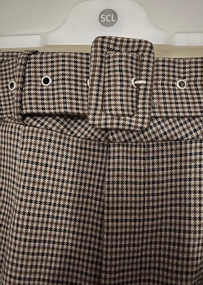 Kemerli pantolon - Görsel 3