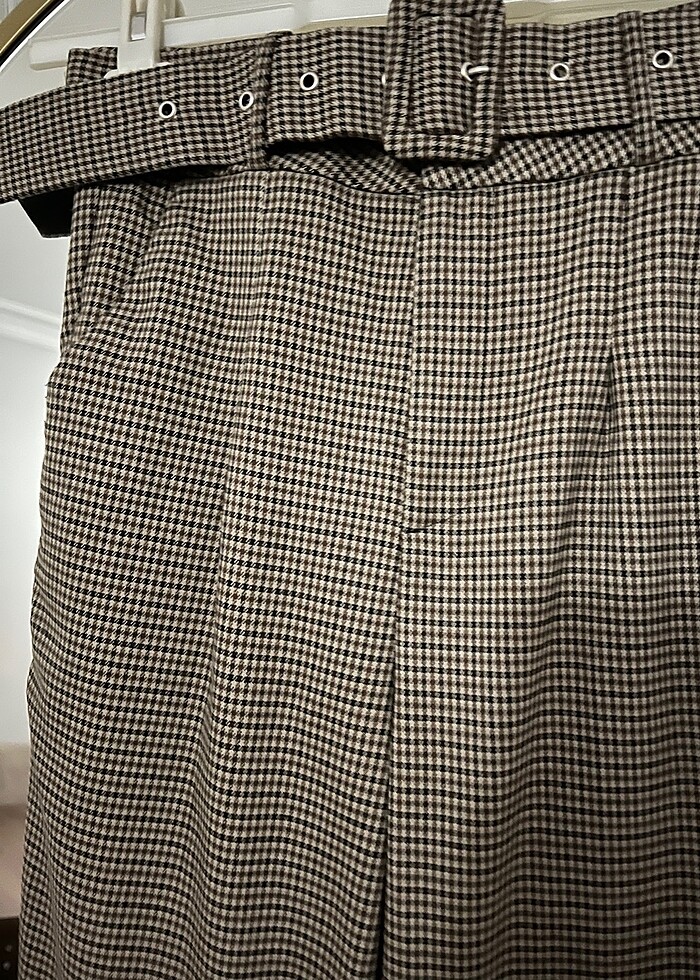 Kemerli pantolon - Görsel 2