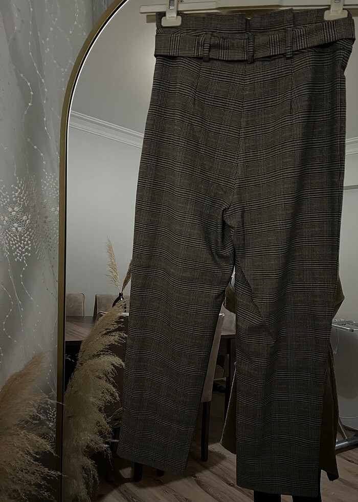 Koton ekose pantolon - Görsel 5