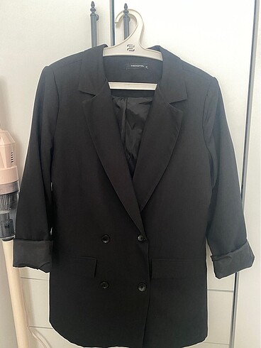 Siyah blazer ceket
