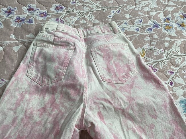 xs Beden beyaz Renk wide leg jean