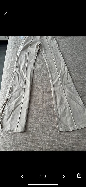 xs Beden camel Renk bershka pantolon