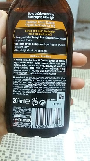 güneş kremı 