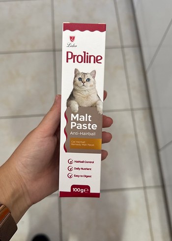 Proline Malt Macun Kedi Tüy Toplama Önleyici 100g