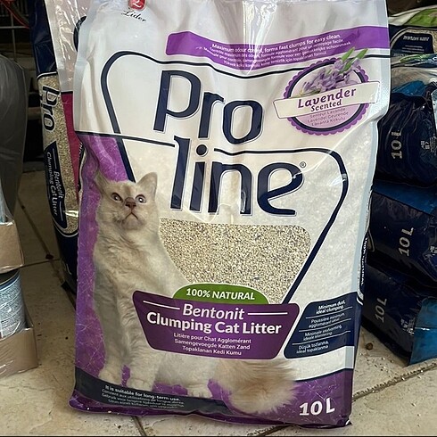 Proline Lavanta Kokulu Kedi Kumu 10 lt