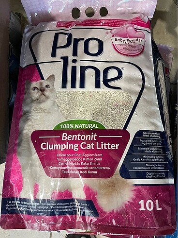 Proline Pudra Kokulu kedi kumu 10 lt