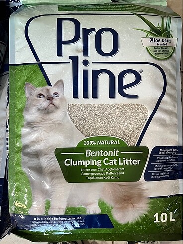 Proline Aloe Vera Kokulu kedi kumu 10 lt