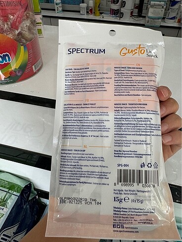  Gusto sıvı ödül 4x15 gr